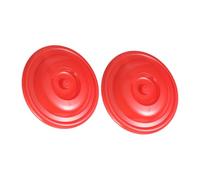 HEALLILY Lot de 2 couvercles ronds en plastique étanches pour poubelle de cuisine et d'extérieur - Pour seau standard et poubelles