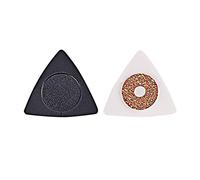 HEALLILY Lot de 2 médiators triangulaires pour guitare basse électrique