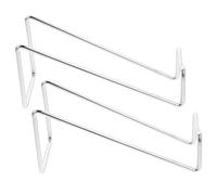 HEALLILY Lot de 2 supports de bouteille de vin en métal pour bureau, bords lisses, affichage en fer de haute qualité pour cuisine, bar, cadeau de style moderne