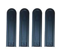 HEALLILY Lot de 4 Manchons de Sécurité pour Tronçonneuse en PE Noir, Protection Renforcée Anti-Rayures Bruit pour Guide-chaîne 14 Pouces, pour Usage Extérieur et Bûcheronnage