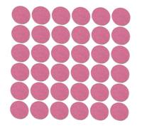 HEALLILY Lot de 50 disques de ponçage pour pédicure - Rose - Pour manucure - Polissage électrique - Doux pour la peau - Pour une utilisation à la maison et en salon