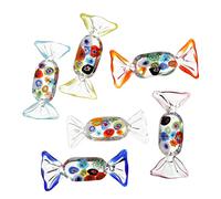 HEALLILY Lot de 6 décorations en Verre de Style pour décoration de la Maison, décoration Artistique pour Restaurants et espaces de Vie