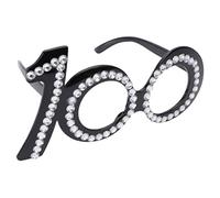 HEALLILY Lunettes avec lentille créative - Matériau décoratif - Lunettes pour fête d'anniversaire - Accessoire de photomaton amusant pour adultes
