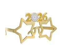 HEALLILY Lunettes de fête amusantes et légères pour célébrations - Design créatif - Accessoires de photomaton pour réunions de famille et événements festifs