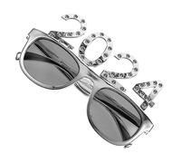 HEALLILY Lunettes de Fête Forme de Chiffre Accessoires Amusants pour An Lunettes Décoratives pour Événements Festifs et Photos