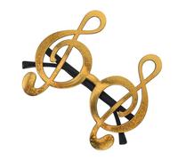 HEALLILY Lunettes en forme de note de musique, accessoire de photomaton amusant pour fêtes de musique, événements raves et célébrations costumées, matériau léger