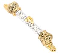 HEALLILY Mezuzah Juive Décorative avec Apparence Antique Ornement Religieux pour Porte pour Décoration Intérieure et Extérieure de Hannukah et Mitzvah