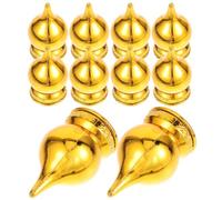 HEALLILY Ornement de Partie Supérieure de Mât de Drapeau Boule 10 Pièces