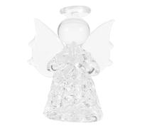 HEALLILY Ornement Suspendu de Mariage en Verre d'ange Léger et Unique, Décoration Suspendue Créative comme Présents Fête des Pères pour Mariage ou Anniversaire