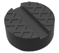 HEALLILY Patin de Cric en Caoutchouc Noir Antidérapant Bloc de Support Solide pour Vérin Sol pour Utilisation en Réparation de Véhicules