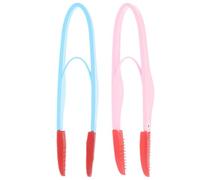 HEALLILY Peigne de Toilettage pour Yeux de Chaton et Chien 2 Pièces en Abs et Silicone Portable pour Nettoyage Doux et Massage Lors du Toilettage Quotidien