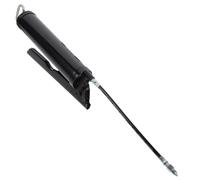 HEALLILY Pompe à Graisse Purgeur d'air 400cc Manuelle Haute Pression Capacité Élevée en Acier Inoxydable pour Usage Professionnel et Entretien Automobile