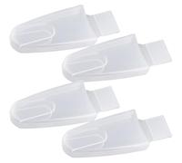 HEALLILY Porte-sécateurs Sacoche de Ceinture en Abs 4 Pièces Transparent de Jardin Pratique Protège Les Blessures et Réutilisable pour Ciseaux de Jardinage pour Jardinage