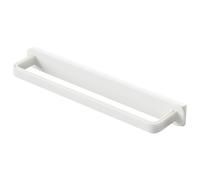 HEALLILY Porte-Serviettes De Salle De Bain sans Percage Porte-Serviettes Adhesif avec Mecanisme Coulissant -Serviette Mural pour Serviettes Et Pantoufles Rangement Cuisine Et Bain