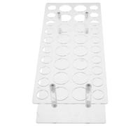 HEALLILY Présentoir à Parfum, Organisateur de Parfum Transparent en Acrylique, 36 Emplacements, Rangement Peu Encombrant pour Salles de Bain et Boutiques de Cosmétiques