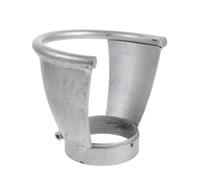 HEALLILY Protection de Bouteille de Gaz en Acier Argenté avec Poignée Ergonomique et Valve Renforcée, Surface Antidérapante pour Usage Industriel et Soudure