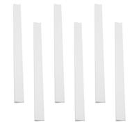 HEALLILY Protection pour lame de scie et trancheuse à 6 pièces en plastique réutilisable blanc avec sécurité renforcée pour cuisines professionnelles