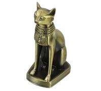 HEALLILY Statuette De Chat Égyptien Bastet Figurine De Déesse pour Décoration De Bureau Souvenir Mignon Égypte