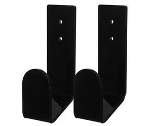 HEALLILY Support Mural Rangement Élégant 2pcs en Acrylique pour Clavier Installation Facile et Solide pour Setup Gaming, Compatible avec Claviers Variés