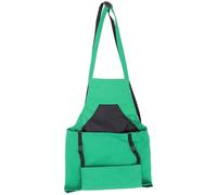 HEALLILY Tablier de jardinage multifonction en toile de coton avec grandes poches pour femmes et hommes, sac de cueillette de fruits pour récolter des pommes, poires, pêches et myrtilles dans la ferme