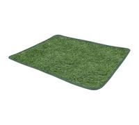 HEALLILY Tapis Lavable et Réutilisable pour Animaux de Compagnie en Gazon Artificiel Vert Tapis d'apprentissage Propreté pour Chiots et Chatons, pour Patio et Hôtel
