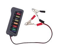 HEALLILY Testeur de Batterie Automobile Numérique Compact avec Indicateur LED Contrôle de Létat Batterie Lalternateur Adapté Professionnel et Portable