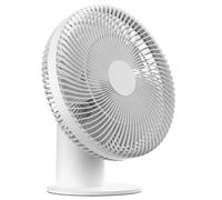 HEALLUX - ventilateur de table sans fil rechargeable - diffusion huiles essentielles, Blanc