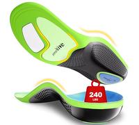 Healrecux Semelles orthopédiques robustes de 108,9 kg pour soulager la douleur - Pour bottes de travail - Pour rester debout toute la journée - Taille L