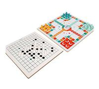 HEALSOPTHY 1 Ensemble Jeu de Société Échecs à Cinq Ligne et Jeu de Vol Éducative pour Famille pour Jeux