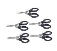 HEALSOPTHY 10 pièces Ciseaux de Pliables Coupe Fil Réutilisable Professionnel Compact et Portable Poignée Plastique Durable Usage Polyvalent