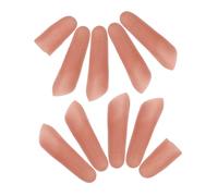 HEALSOPTHY 10 Pièces Faux Doigts Halloween Doigts Faux Pouce Souple Accessoires Prank Illusions Close-up pour et Disparitions