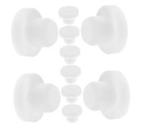 HEALSOPTHY 10 Pièces Lot de Bouchons Silicone Réutilisables Étanches pour Bouteilles de Bouchons de Remplacement pour Bouteilles de Vin et Compact