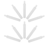 HEALSOPTHY 10 Pièces Soft-Close Trash Can Lid Damper Replacement Hydraulic Piston Mechanism for Cabinets and Waste Bins Plastic Slow Closing Buffer for Kitchen and Bathroom