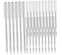 HEALSOPTHY 100 pièces Aiguilles Universelles pour Machine à Coudre Ha Accessoires Machine à Coudre Robustes pour Usage Domestique Remplacement Facile et Couture