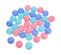 HEALSOPTHY 100 pièces Boules Colorées Macaron Jouets Océan pour Garçon Fille Petites Balles Décoratives sans Odeur