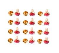 HEALSOPTHY 100 Pièces Diamond Jewelry With Rim Fine Cutting Design Metal Clothing Sewing Accessories For DIY Dress Skirt Decoration