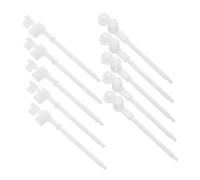 HEALSOPTHY 100 Pièces DIY Windmill Making Rods Plastic Replacement Poles for Group Activities Schools and Outdoor Crafts