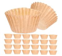 HEALSOPTHY 1000 pièces Mini Paper Muffin Liners Round Disposable Cupcake Wrappers For Baking Candy Cups