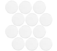 HEALSOPTHY 12 pièces Lentilles Convexes Transparentes Verres Optiques pour Expériences Physiques et Enseignement Loupe de Précision pour Lecture et Observation