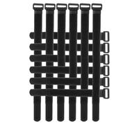 HEALSOPTHY 12 Pièces Sangles de Serrage en Nylon Réglables pour Vélo, Sangles de Fixation Pratiques pour Roues, Empêchent Le Mouvement, pour Rangement et Transport