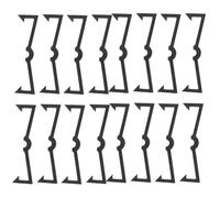 HEALSOPTHY 120 Pièces Pegboard Hook Retainer Clips Plastic Organizer Lock Fixers For Hole Spacing Pegboard Accessories Workshop And Home Storage