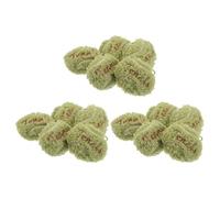 HEALSOPTHY 15 Pièces 15 Pièces Porte-clés Décoratifs Mini Tennis en Peluche Verte, Accessoires de Tennis Originaux pour Paquet et Clés, Présent de Fête Sportif pour Fans et Collectionneurs