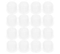 HEALSOPTHY 150 Pièces Bouchons Plastique Transparente Étanchéité pour Salière et Poivrière Bouchons de Rechange Rond Réutilisables pour Bouteilles Pots et Tuyaux