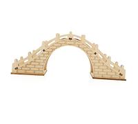HEALSOPTHY 1Ensemble Kit de Pont Arc Éducatif Bois pour Garçon Fille Projet Scientifique DIY pour Apprentissage pour Activités Familiales