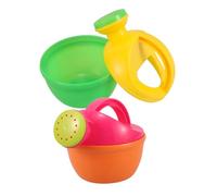 HEALSOPTHY 2 pièces Arrosoir pour Garçon Fille Arrosoir Plastique avec Poignées Débit Eau Réglable de Bain et Plage pour Tout Petits Résistant et Sûr