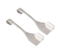 HEALSOPTHY 2 Pièces Couteau à Fromage Manuel Acier Inoxydable Trancheur Beurre Professionnel Compact Outil de Cuisine Pratique pour Couper Fromage et Beurre Facilement