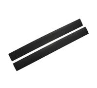 HEALSOPTHY 2 pièces Couvre-joints Silicone Flexible pour Plaques de Cuisson et Plans de Travail Résistant Chaleur Ajustable Protection Anti-huile pour Cuisine Moderne Lot de Noir