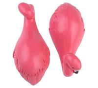 HEALSOPTHY 2 pièces Crochets Muraux Flamant Rose Accroche-chapeaux et Manteaux Sans Percage Résine Étanche Porte-clés et Vêtements pour Chambre et Bureau Décoration Créative et Pratique