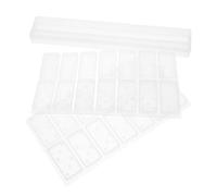 HEALSOPTHY 2 pièces Moule Silicone pour Support Domino Résine Époxy Rangement Fonctionnel et Compact pour Dominos Bijoux et Petits Objets Organisateur DIY et Pratique