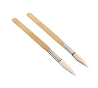 HEALSOPTHY 2 pièces Outil de Polissage Artisanat avec Manche Couteau Brunissoir Agate pour Bijoux pour Nettoyage et Entretien des Accessoires Métal Couleur Aléatoire Couleur Aléatoire